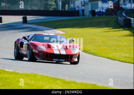 Manfred Irger, Ford GT 40, Histo Cup 2019, Bosch Race, Salzburgring 1, Salzbourg, Autriche Banque D'Images