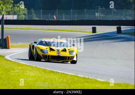 Fuertbauer, Ford GT 40, Histo Cup 2019, Bosch Race, Salzburgring 1, Salzbourg, Autriche Banque D'Images