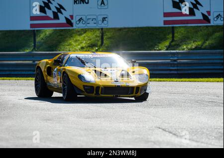 Fuertbauer, Ford GT 40, Histo Cup 2019, Bosch Race, Salzburgring 1, Salzbourg, Autriche Banque D'Images