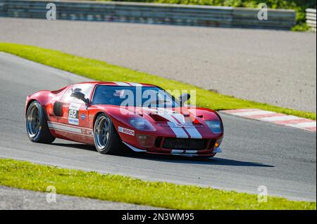 Manfred Irger, Ford GT 40, Histo Cup 2019, Bosch Race, Salzburgring 1, Salzbourg, Autriche Banque D'Images