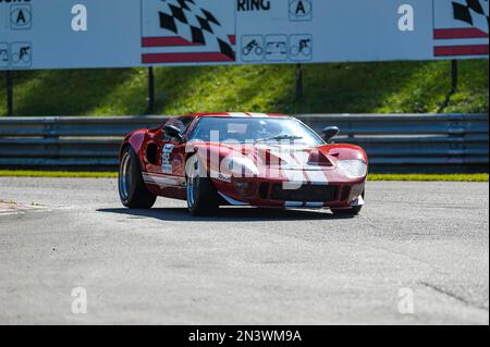 Manfred Irger, Ford GT 40, Histo Cup 2019, Bosch Race, Salzburgring 1, Salzbourg, Autriche Banque D'Images