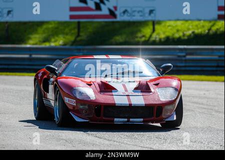 Manfred Irger, Ford GT 40, Histo Cup 2019, Bosch Race, Salzburgring 1, Salzbourg, Autriche Banque D'Images