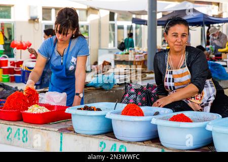 Bazar oriental, Khiva, Ouzbékistan, Khiva, Ouzbékistan Banque D'Images