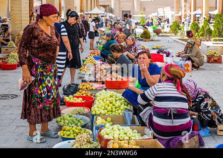 Bazar oriental, Khiva, Ouzbékistan, Khiva, Ouzbékistan Banque D'Images