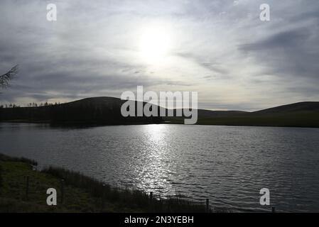 Lammermuir Hills est Lothian près d'Édimbourg en Écosse Banque D'Images