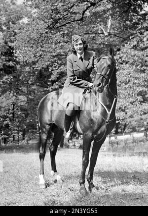 Jane Horney, 8 juillet 1918 - 20 janvier 1945. Une suédoise aurait espionné au Danemark au profit de l'Allemagne nazie et aurait été tuée par le mouvement de résistance danois sur un bateau de pêche. Son corps n'a jamais été trouvé. Banque D'Images