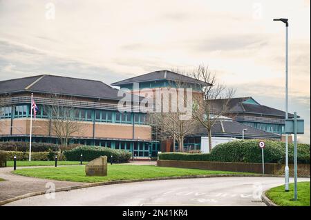 Bureau du registre foncier de HM à Lytham St Annes Banque D'Images