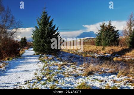 La Terre promise - Dalmellington Banque D'Images