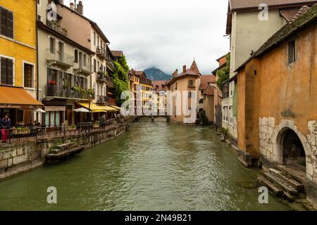 Scènes des environs d'Annecy, haute savoie, France à l'été 2018 Banque D'Images