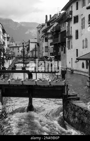 Scènes des environs d'Annecy, haute savoie, France à l'été 2018 Banque D'Images