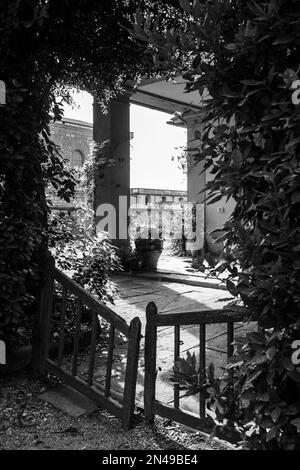 Autour des jardins de Boboli, un bel espace public au coeur de Florence Banque D'Images