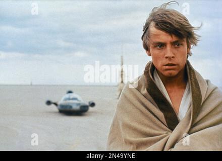 Star Wars Star Wars Episode IV : Un nouvel espoir Mark Hamill Luke Skywalker Banque D'Images