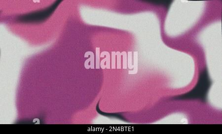 Motif de texture d'arrière-plan flou en dégradé abstrait. Motif coloré à effet de bruit doux à grain numérique. Arrière-plan multicolore. Banque D'Images