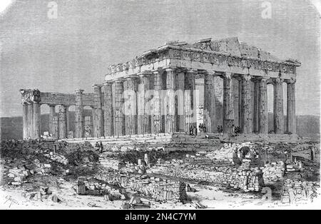 Moderne Du Parthénon à Athènes | Photo Premium