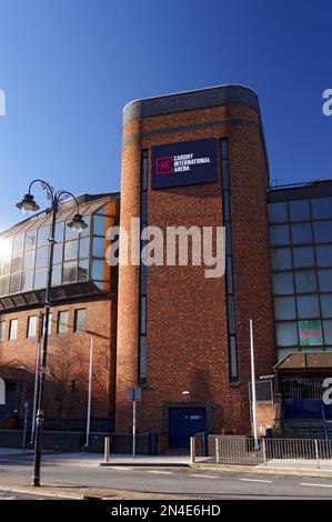 Motorpoint Arena, Mary Ann Street, Cardiff, Pays de Galles. Banque D'Images