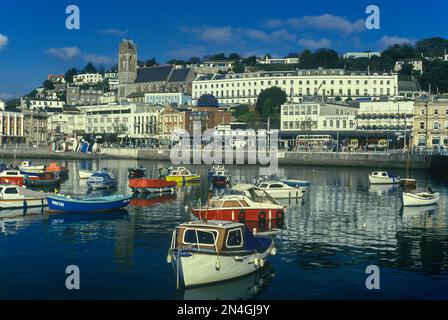 Le port de Torquay Devon ENGLAND UK Banque D'Images