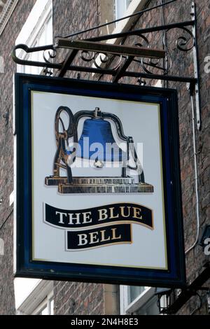 Pub britannique traditionnel - The Blue Bell, York Banque D'Images