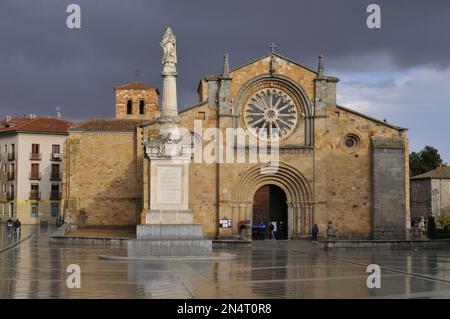 Plaza de Santa Teresa de Jesús. Ávila, Espagne Banque D'Images