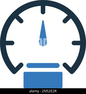 Assistance, tableau de bord, icône de vitesse - à utiliser à des fins commerciales, sur des supports d'impression, sur le Web ou tout type de projet de conception. Fichier EPS vectoriel. Illustration de Vecteur