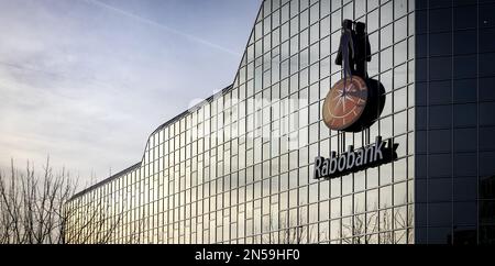 UTRECHT - extérieur du siège de Rabobank à Utrecht. ANP RAMON VAN FLYMEN pays-bas sortie - belgique sortie Banque D'Images