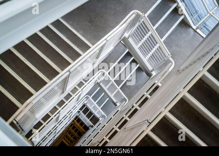Staircase, New York, États-Unis Banque D'Images