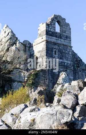 Chapelle Saint-Michel, Roche Rock, Cornwall Banque D'Images