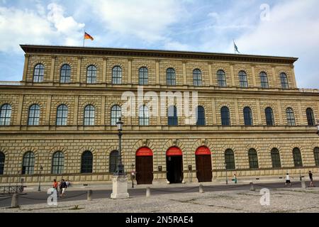 Königsbau, Münchner Residenz, Résidence, ancien palais royal, Munich, München, Allemagne, Europe Banque D'Images