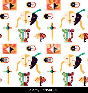 Motif sans couture Illustration de Vecteur