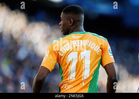 BARCELONE - 21 JANVIER : Luiz Henrique en action au match de LaLiga entre le RCD Espanyol et Real Betis Balompie au stade RCDE sur 21 janvier 2023 i Banque D'Images