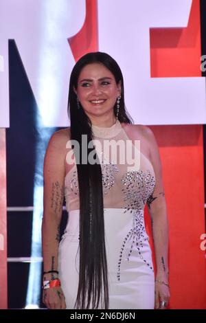 Mexico, Mexique. 9th févr. 2023. Celia Lora assiste au premier film de tapis rouge Creed III au Cinepolis Plaza Universidad. Sur 9 février 2023 à Mexico, Mexique. (Credit image: © Carlos Tischler/eyepix via ZUMA Press Wire) USAGE ÉDITORIAL SEULEMENT! Non destiné À un usage commercial ! Banque D'Images