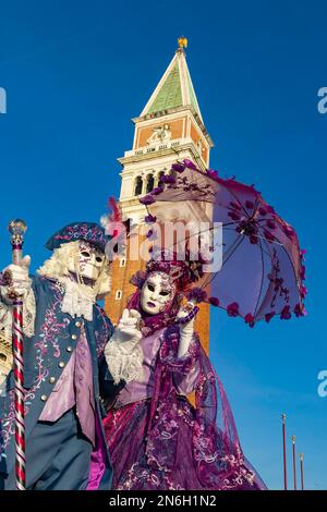 Carnaval de Venise, Carnevale di Venezia, Venise, Italie, Euroa Banque D'Images