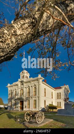 Mono County Courthouse, 1880 ans, à Bridgeport, dans le nord de la Sierra, Californie, États-Unis Banque D'Images