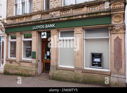 Distributeur automatique de billets, distributeur automatique de billets, mur d'ions de trous, distributeur de billets Banque D'Images