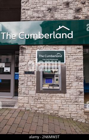 Distributeur automatique de billets, distributeur automatique de billets, mur d'ions de trous, distributeur de billets Banque D'Images