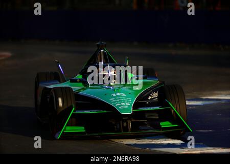 2/10/2023 - Sébastien Buemi, Envision Racing, Jaguar I-TYPE 6 pendant la Formule E Round 4 - Hyderabad E-Prix à Hyderabad, Inde. (Photo de Sam Bloxham/Motorsport Images/Sipa USA)