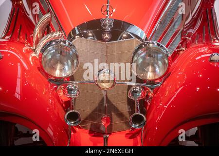 Musée Mercedes-Benz Stuttgart Allemagne Banque D'Images