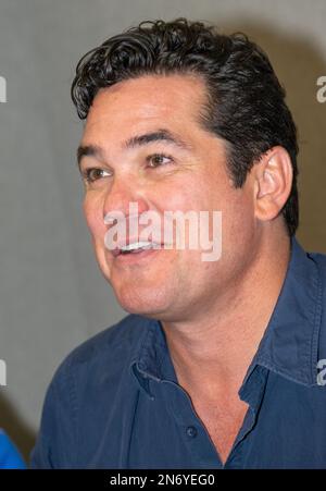 Portrait de l'acteur américain Dean Cain, assistant au London film Comic con 2017 en tant que signataire invité, à l'exposition et à l'événement Olympia London. Banque D'Images