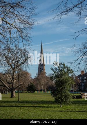 La nouvelle église St Mary's Church, Stoke Newington, Hackney, Londres, Royaume-Uni Banque D'Images