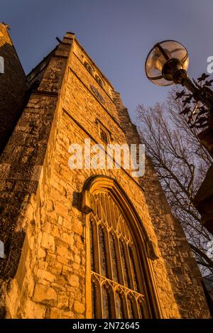 St-Mary-at-Lambeth, une église médiévale de Lambeth qui a été transformée en musée du jardin, Londres, Angleterre, Royaume-Uni Banque D'Images