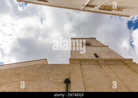 Eglise, Santa Maria, Vieille ville, Polignano a Mare, Puglia, Italie du Sud, Italie, Europe Banque D'Images