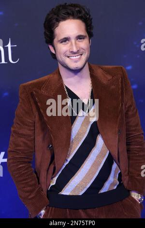 Diego Boneta, pendant le tapis bleu du film "à minuit" au centre culturel Roberto Cantoral sur 09 février 2023 à Mexico, Mexique. Banque D'Images