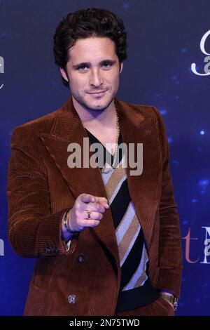 Diego Boneta, pendant le tapis bleu du film "à minuit" au centre culturel Roberto Cantoral sur 09 février 2023 à Mexico, Mexique. Banque D'Images