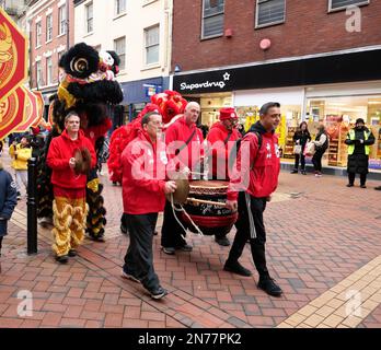 Derby des célébrations du nouvel an chinois 2023 février - année du lapin Banque D'Images