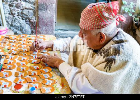 San Miguel de Allende Guanajuato Mexico, Historico Central Historic centre Zona Centro, art et artisanat artiste peintre peinture, homme hommes hommes, adultes, Banque D'Images