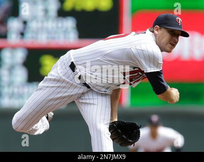  MLB Minnesota Twins Kevin Slowey Blanco/Marina Inicio