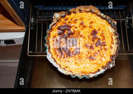 pâtisserie tarte à la crème gâteau au four Banque D'Images