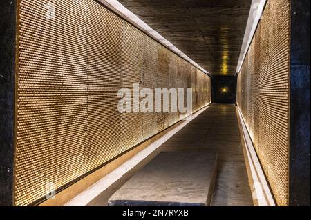 Le Mémorial des Martyrs de la Déportation à l'Île de la Cité à Paris, France Banque D'Images