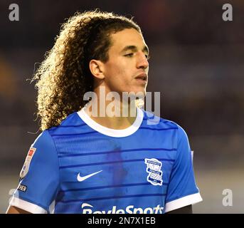 Birmingham, Royaume-Uni. 10th févr. 2023. *** Lors du match de championnat EFL Sky Bet entre Birmingham City et West Bromwich Albion à St Andrews, Birmingham, Angleterre, le 10 février 2023. Photo de Mark Dunn. Utilisation éditoriale uniquement, licence requise pour une utilisation commerciale. Aucune utilisation dans les Paris, les jeux ou les publications d'un seul club/ligue/joueur. Crédit : UK Sports pics Ltd/Alay Live News Banque D'Images