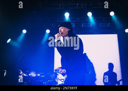 Milan, Italie. 10th févr. 2023. Keshi sur scène lors de la tournée Keshi - Enfer & Back, concert de musique à Milan, Italie, 10 février 2023 crédit : Agence de photo indépendante/Alamy Live News Banque D'Images