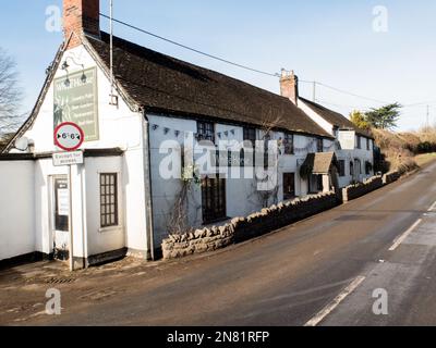 White Horse public House South Cheriton Banque D'Images